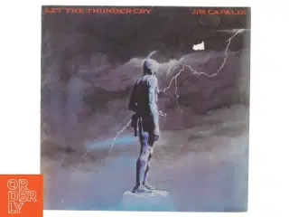 Lp plade let the thunder cry jim capaldi fra Electrola (str. 31 x 31 cm)