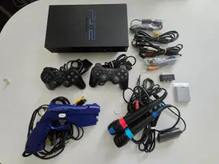 Playstation 2, inkl. 22 spil