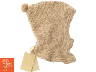 Strikket hue med pompon fra Wheat (str. 3-5 år, men føles mere som str 1-2 år)