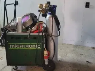 EX 250 CO2 svejser - fuld ejer flaske m.m.