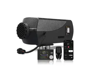 Kinafyr/dieselfyr 8 Kw 12 volt med app styring 