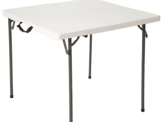Sammenklappeligt bord Lifetime Hvid 86 x 74 x 86 cm