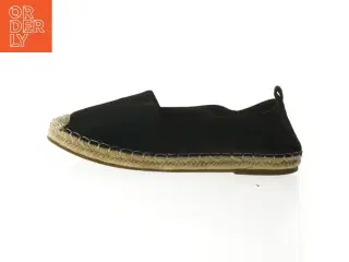 Sorte espadriller fra VRS (str. 38 )