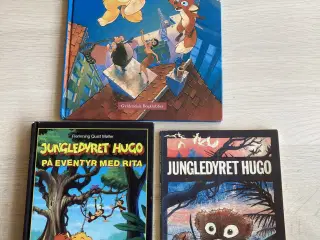 Jungledyret Hugo  bøger ;-)