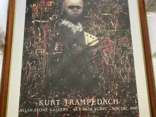 Indrammet Kurt Trampedach plakat
