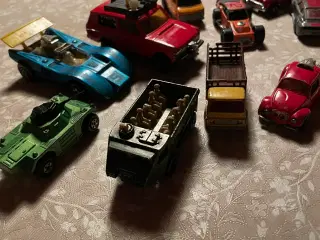 Gamle Matchbox biler fra 70 og 80’erne