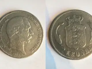 2 kr Sølv 1875
