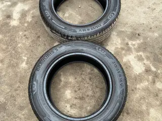 2 næsten nye sommerdæk