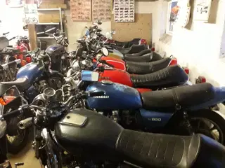motorcykler sælges