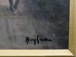 Maleri af Arling Gade (1919-2011)