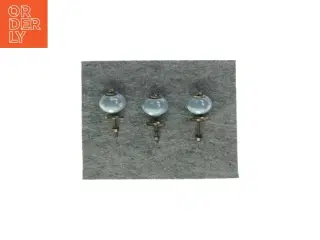 Skuffe knopper 3 stk. (str. H 3 cm O 4 CM)