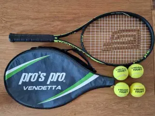 2 tennisketchere m. bolde, Aalborg
