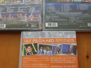 ULF PILGAARD. komik og satire 3 x film.