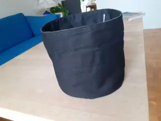 Bomuldsindsats sort Steltons Embrace frugtbrødkurv