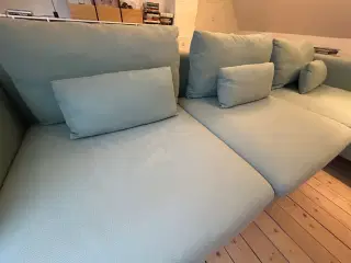 Sofa 4 personers med chaiselong