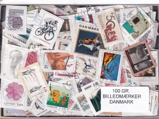 Danmark 100 g. Billedmærker Enkeltklip - Ny varer hjemkommet 25 - 08 -2024