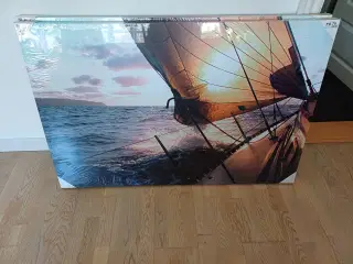 Store og nye canvas billeder på lærred