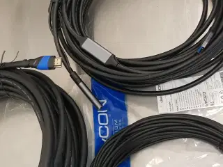 HDMI, USB, JACK kabler