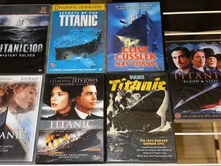 Titanic dvd samling 