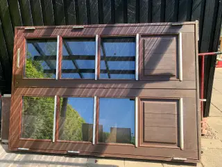 Dør i mahogni