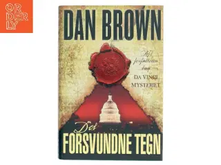 Det forsvundne tegn af Dan Brown (Bog)