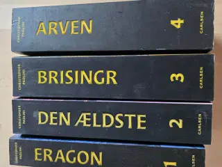 Eragon - den ældste - Brisinger - Arven - fantasy 