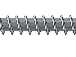 Træskrue Outdoor TOPKON® HEX TX40 8,0 x 55 mm - 100 Stk