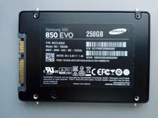 Samsung 850 EVO SSD 250GB