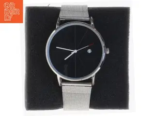 Armbåndsur med mesh-lænke (str. 23 cm)
