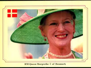 Dronning Margrethe II af Danmark - Scandinavisk Foto 01 - 13 x18 cm. - Ubrugt