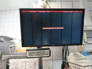 Computerskærm SAMSUNG med betjeningspanel