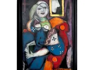 Akrylmaleri, Picasso interpretation
