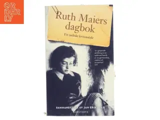 Ruth Maiers dagbok af Jan Erik Vold (Bog)