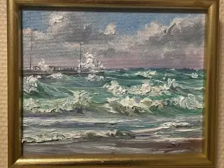 Maleri af John Kristensen - Løkken !