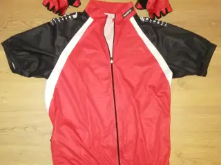SOM NY, NEWLINE CYKELTRØJE, XXL OG HANDSKER