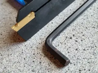 12x12x3mm Drejestål / Stikstål Right