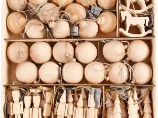 Juleophæng, H: 5,5-9 cm, 72 stk./ 1 pk.