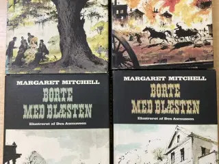 Borte med blæsten – Margaret Mitchell – hardback