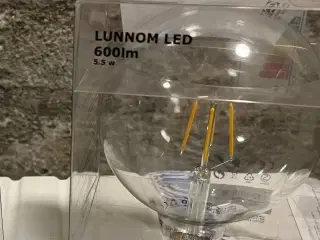 LED pærer 600 lummen E27