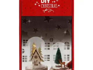 Materialesæt til klokker med indvendig pynt, H: 10+12,5 cm, 1 pk.