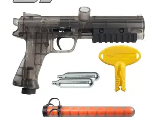 Paintball pistol sæt klar til brug kaliber 0.68 