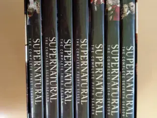 DVD Supernatural sæson 1 - 7