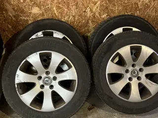 Vinterdæk på fælge, Skoda superb/octavia