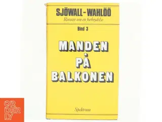 Manden på balkonen af Maj Sjöwall og Pär Wahlöö¨(bog)