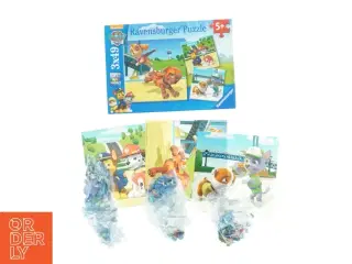 PAW Patrol puslespil fra Ravensburger 3 stk. (str. 21 x 21 cm)