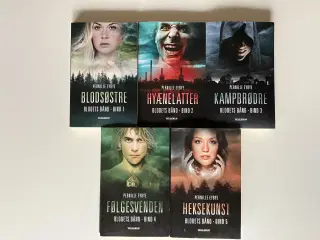 Blodets bånd 1-5 (5 bøger samlet). Af Pernille Eyb