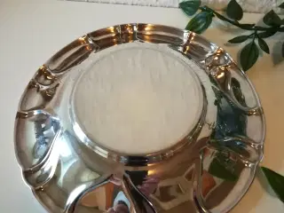 Sølv fad 