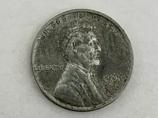 1 Cent 1943 D "Steel cent" USA
