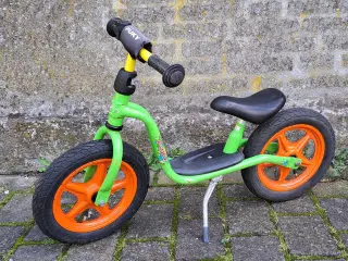 Puky løbecykel. 12" hjul grøn