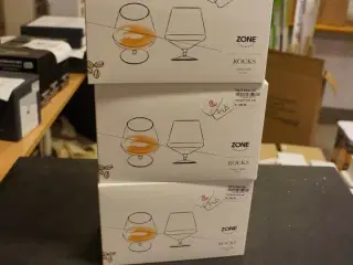 6 stk. Cognacglas ZONE